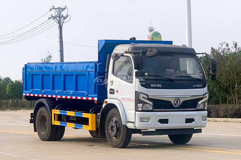 东风福瑞卡6吨自卸式垃圾车(4.35米)(图1)