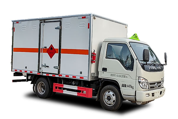 福田时代小卡之星3易燃气体厢式运输车